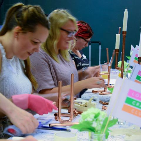 Hand Make your own Copper Candelabra