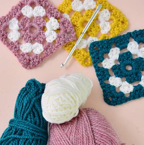 Anyone Can Crochet: Granny Squares
