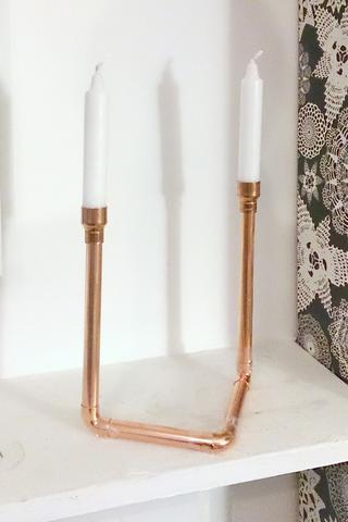Hand Make your own Copper Candelabra